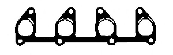 GLASER X81605-01 Прокладка, выпускной коллектор для CHEVROLET CORSA (Шевроле Cорса) GLASER X81605-01 Прокладка, выпускной коллектор для CHEVROLET CORSA (Шевроле Cорса)