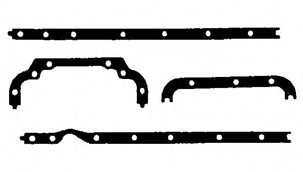 GLASER E59284-00 Комплект прокладок, масляный поддон 