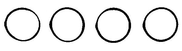 GLASER M37167-00 Комплект прокладок, впускной коллектор для VOLKSWAGEN VOYAGE (Фольксваген Vоягэ)