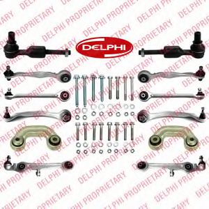 DELPHI TC1300KIT Ремкомплект, поперечный рычаг подвески для AUDI (Ауди) DELPHI TC1300KIT Ремкомплект, поперечный рычаг подвески для AUDI (Ауди)