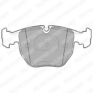 DELPHI LP1003 Тормозные колодки для BMW (Бмв) DELPHI LP1003 Тормозные колодки для BMW (Бмв)