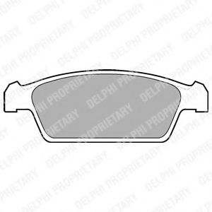 DELPHI LP1100 Тормозные колодки для DAEWOO (Дэу) DELPHI LP1100 Тормозные колодки для DAEWOO (Дэу)