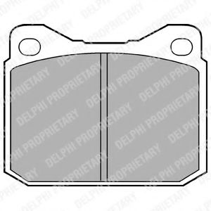 DELPHI LP117 Тормозные колодки для VOLKSWAGEN LT 28-50 (Фольксваген Лт 28-50) DELPHI LP117 Тормозные колодки для VOLKSWAGEN LT 28-50 (Фольксваген Лт 28-50)