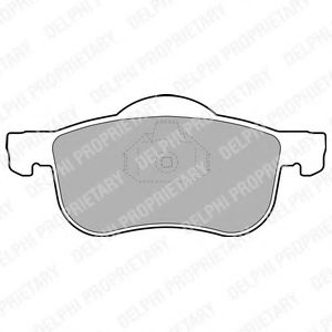 DELPHI LP1458 Тормозные колодки для VOLVO XC70 CROSS COUNTRY (Вольво Xc70 кросс кантри) DELPHI LP1458 Тормозные колодки для VOLVO XC70 CROSS COUNTRY (Вольво Xc70 кросс кантри)