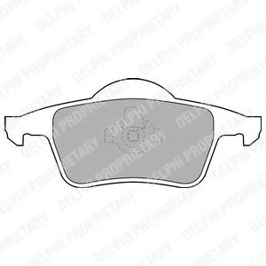 DELPHI LP1504 Тормозные колодки для VOLVO XC70 CROSS COUNTRY (Вольво Xc70 кросс кантри) DELPHI LP1504 Тормозные колодки для VOLVO XC70 CROSS COUNTRY (Вольво Xc70 кросс кантри)