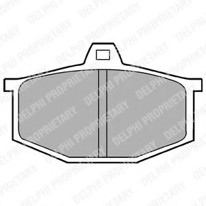 DELPHI LP170 Тормозные колодки для RENAULT LE CAR (Рено Лэ cар) DELPHI LP170 Тормозные колодки для RENAULT LE CAR (Рено Лэ cар)