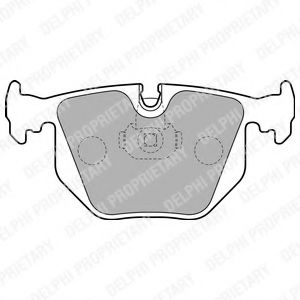 DELPHI LP1803 Тормозные колодки для BMW (Бмв) DELPHI LP1803 Тормозные колодки для BMW (Бмв)