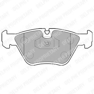 DELPHI LP1843 Тормозные колодки для BMW (Бмв) DELPHI LP1843 Тормозные колодки для BMW (Бмв)