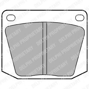 DELPHI LP32 Тормозные колодки для ROVER 2000-3500 (Ровер 2000-3500) DELPHI LP32 Тормозные колодки для ROVER 2000-3500 (Ровер 2000-3500)