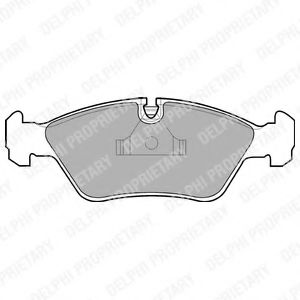 DELPHI LP441 Тормозные колодки для BMW (Бмв) DELPHI LP441 Тормозные колодки для BMW (Бмв)