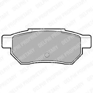 DELPHI LP562 Тормозные колодки для HONDA PRELUDE III (Хонда Прэлудэ 3) DELPHI LP562 Тормозные колодки для HONDA PRELUDE III (Хонда Прэлудэ 3)