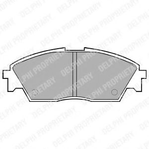 DELPHI LP605 Тормозные колодки для HONDA PRELUDE III (Хонда Прэлудэ 3) DELPHI LP605 Тормозные колодки для HONDA PRELUDE III (Хонда Прэлудэ 3)
