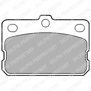 DELPHI LP73 Тормозные колодки для TOYOTA COROLLA (Тойота/тоета Cоролла) DELPHI LP73 Тормозные колодки для TOYOTA COROLLA (Тойота/тоета Cоролла)