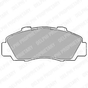 DELPHI LP872 Тормозные колодки для HONDA SHUTTLE (Хонда Шуттлэ) DELPHI LP872 Тормозные колодки для HONDA SHUTTLE (Хонда Шуттлэ)