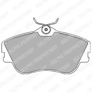 DELPHI LP918 Тормозные колодки для VOLKSWAGEN T4 CARAVELLE (Фольксваген Т4 cараvэллэ) DELPHI LP918 Тормозные колодки для VOLKSWAGEN T4 CARAVELLE (Фольксваген Т4 cараvэллэ)