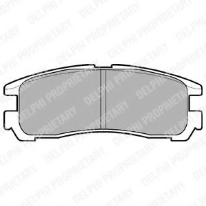 DELPHI LP955 Тормозные колодки для HYUNDAI SANTAMO (Хендай Сантамо) DELPHI LP955 Тормозные колодки для HYUNDAI SANTAMO (Хендай Сантамо)