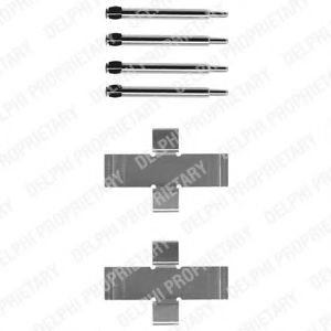 DELPHI LX0006 Комплектующие, колодки дискового тормоза для MERCEDES-BENZ SL (Мэрcэдэс-бэнз Сл) DELPHI LX0006 Комплектующие, колодки дискового тормоза для MERCEDES-BENZ SL (Мэрcэдэс-бэнз Сл)