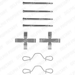 DELPHI LX0022 Комплектующие, колодки дискового тормоза для VOLKSWAGEN CARIBE I (Фольксваген Cарибэ и) DELPHI LX0022 Комплектующие, колодки дискового тормоза для VOLKSWAGEN CARIBE I (Фольксваген Cарибэ и)