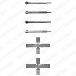 DELPHI LX0039 Комплектующие, колодки дискового тормоза для VOLVO 960 (Вольво 960) DELPHI LX0039 Комплектующие, колодки дискового тормоза для VOLVO 960 (Вольво 960)