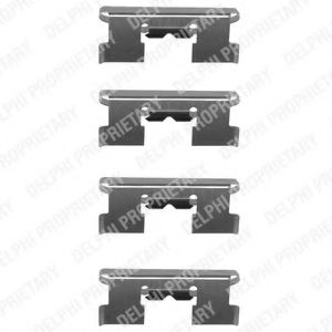 DELPHI LX0057 Комплектующие, колодки дискового тормоза для SUZUKI (Сузуки) DELPHI LX0057 Комплектующие, колодки дискового тормоза для SUZUKI (Сузуки)