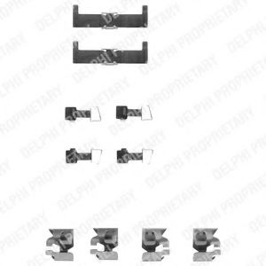 DELPHI LX0063 Комплектующие, колодки дискового тормоза для TOYOTA (Тойота/тоета) DELPHI LX0063 Комплектующие, колодки дискового тормоза для TOYOTA (Тойота/тоета)
