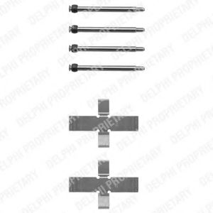 DELPHI LX0067 Комплектующие, колодки дискового тормоза для BMW 7 (Бмв 7) DELPHI LX0067 Комплектующие, колодки дискового тормоза для BMW 7 (Бмв 7)