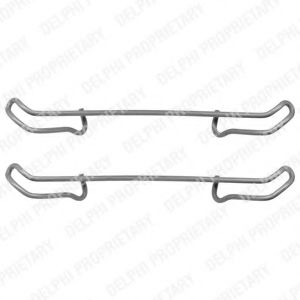 DELPHI LX0076 Комплектующие, колодки дискового тормоза для FORD FIESTA (Форд Фиэста) DELPHI LX0076 Комплектующие, колодки дискового тормоза для FORD FIESTA (Форд Фиэста)