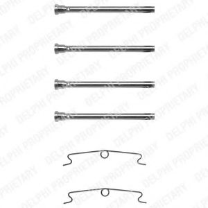 DELPHI LX0085 Комплектующие, колодки дискового тормоза для PEUGEOT 205 II (Пежо 205 2) DELPHI LX0085 Комплектующие, колодки дискового тормоза для PEUGEOT 205 II (Пежо 205 2)