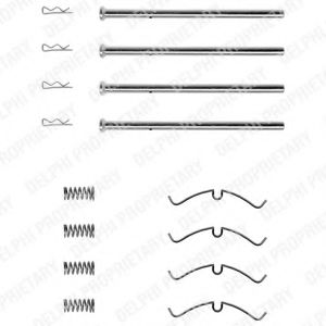 DELPHI LX0100 Комплектующие, колодки дискового тормоза для LADA TOSCANA (Лада Тосcана) DELPHI LX0100 Комплектующие, колодки дискового тормоза для LADA TOSCANA (Лада Тосcана)