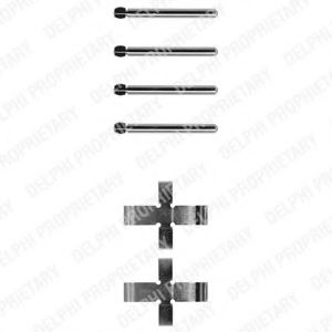 DELPHI LX0102 Комплектующие, колодки дискового тормоза для SAAB (Сааб) DELPHI LX0102 Комплектующие, колодки дискового тормоза для SAAB (Сааб)