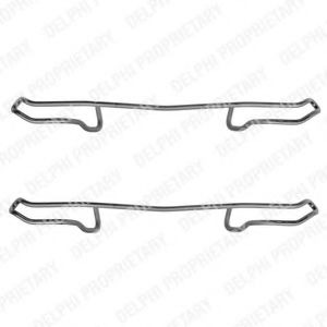 DELPHI LX0108 Комплектующие, колодки дискового тормоза для DAEWOO LANOS / SENS (Дэу Ланос / сэнс) DELPHI LX0108 Комплектующие, колодки дискового тормоза для DAEWOO LANOS / SENS (Дэу Ланос / сэнс)