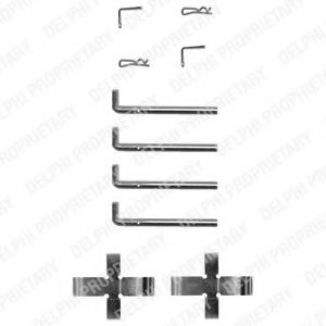 DELPHI LX0120 Комплектующие, колодки дискового тормоза для ALFA-ROMEO (Алфа-ромэо) DELPHI LX0120 Комплектующие, колодки дискового тормоза для ALFA-ROMEO (Алфа-ромэо)