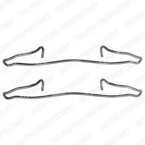 DELPHI LX0123 Комплектующие, колодки дискового тормоза для FORD SCORPIO I (Форд Скорпио 1) DELPHI LX0123 Комплектующие, колодки дискового тормоза для FORD SCORPIO I (Форд Скорпио 1)