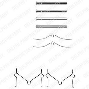 DELPHI LX0143 Комплектующие, колодки дискового тормоза для MAZDA 323 C IV (Мазда 323 c иv) DELPHI LX0143 Комплектующие, колодки дискового тормоза для MAZDA 323 C IV (Мазда 323 c иv)