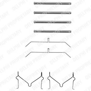 DELPHI LX0145 Комплектующие, колодки дискового тормоза для TOYOTA (Тойота/тоета) DELPHI LX0145 Комплектующие, колодки дискового тормоза для TOYOTA (Тойота/тоета)