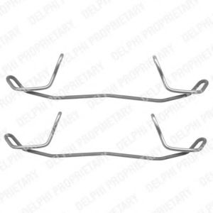 DELPHI LX0210 Комплектующие, колодки дискового тормоза для VOLKSWAGEN (Фольксваген) DELPHI LX0210 Комплектующие, колодки дискового тормоза для VOLKSWAGEN (Фольксваген)