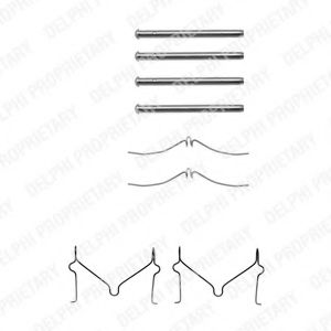 DELPHI LX0211 Комплектующие, колодки дискового тормоза для MAZDA 323 C IV (Мазда 323 c иv) DELPHI LX0211 Комплектующие, колодки дискового тормоза для MAZDA 323 C IV (Мазда 323 c иv)