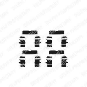 DELPHI LX0225 Комплектующие, колодки дискового тормоза для MITSUBISHI ETERNA IV (Митсубиши/митсубиси Этэрна иv) DELPHI LX0225 Комплектующие, колодки дискового тормоза для MITSUBISHI ETERNA IV (Митсубиши/митсубиси Этэрна иv)