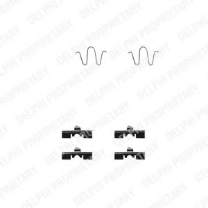 DELPHI LX0231 Комплектующие, колодки дискового тормоза для MAZDA 323 III (Мазда 323 3) DELPHI LX0231 Комплектующие, колодки дискового тормоза для MAZDA 323 III (Мазда 323 3)