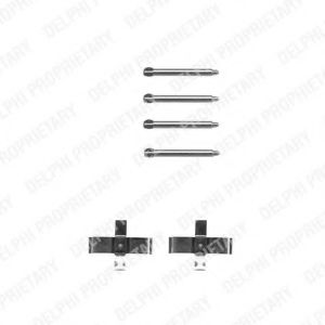 DELPHI LX0245 Комплектующие, колодки дискового тормоза для MERCEDES-BENZ C-CLASS (Мэрcэдэс-бэнз С класс) DELPHI LX0245 Комплектующие, колодки дискового тормоза для MERCEDES-BENZ C-CLASS (Мэрcэдэс-бэнз С класс)