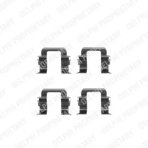 DELPHI LX0251 Комплектующие, колодки дискового тормоза для NISSAN PRIMERA (Ниссан Примера) DELPHI LX0251 Комплектующие, колодки дискового тормоза для NISSAN PRIMERA (Ниссан Примера)