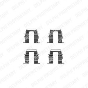 DELPHI LX0256 Комплектующие, колодки дискового тормоза для SUBARU LIBERTY I (Субару Либэртъ и) DELPHI LX0256 Комплектующие, колодки дискового тормоза для SUBARU LIBERTY I (Субару Либэртъ и)