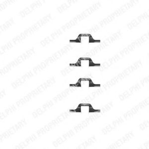 DELPHI LX0260 Комплектующие, колодки дискового тормоза для LANCIA DELTA I (Лансиа/лянча Дэлта и) DELPHI LX0260 Комплектующие, колодки дискового тормоза для LANCIA DELTA I (Лансиа/лянча Дэлта и)