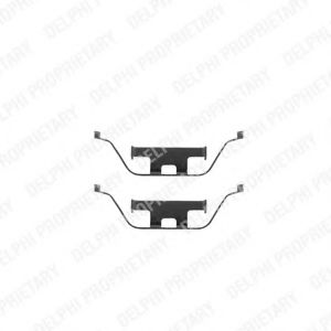 DELPHI LX0295 Комплектующие, колодки дискового тормоза для BMW (Бмв) DELPHI LX0295 Комплектующие, колодки дискового тормоза для BMW (Бмв)