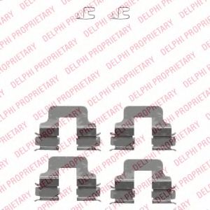 DELPHI LX0342 Комплектующие, колодки дискового тормоза для FIAT 500 C (Фиат 500 c) DELPHI LX0342 Комплектующие, колодки дискового тормоза для FIAT 500 C (Фиат 500 c)