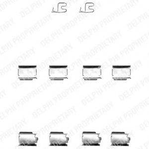 DELPHI LX0343 Комплектующие, колодки дискового тормоза для JEEP WRANGLER II (Джип Вранглэр 2) DELPHI LX0343 Комплектующие, колодки дискового тормоза для JEEP WRANGLER II (Джип Вранглэр 2)
