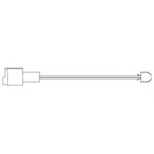 DELPHI LZ0101 Контрольный контакт, контроль слоя тормозных колодок для BMW 7 (Бмв 7) DELPHI LZ0101 Контрольный контакт, контроль слоя тормозных колодок для BMW 7 (Бмв 7)
