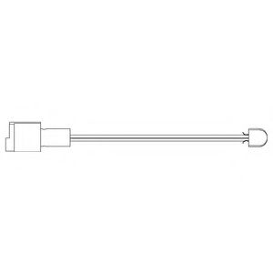 DELPHI LZ0109 Контрольный контакт, контроль слоя тормозных колодок для BMW 5 (Бмв 5) DELPHI LZ0109 Контрольный контакт, контроль слоя тормозных колодок для BMW 5 (Бмв 5)