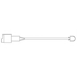 DELPHI LZ0138 Контрольный контакт, контроль слоя тормозных колодок для BMW 5 (Бмв 5) DELPHI LZ0138 Контрольный контакт, контроль слоя тормозных колодок для BMW 5 (Бмв 5)