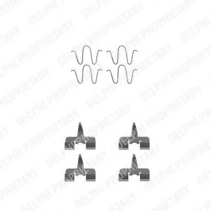 DELPHI LX0305 Комплектующие, колодки дискового тормоза для MAZDA 323 F V (Мазда 323 ф5) DELPHI LX0305 Комплектующие, колодки дискового тормоза для MAZDA 323 F V (Мазда 323 ф5)